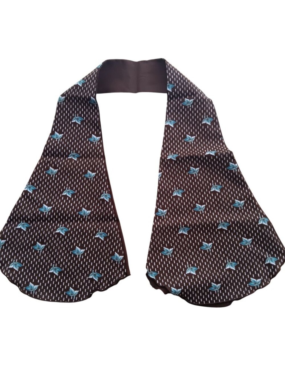 True Vintage Mod Groovy Bow Tie Wrap Neck Scarf 1960's 40"
